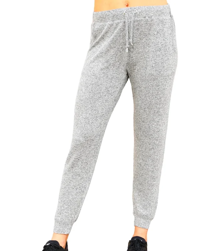 Festival Fashion Solid Jogger In Tin
