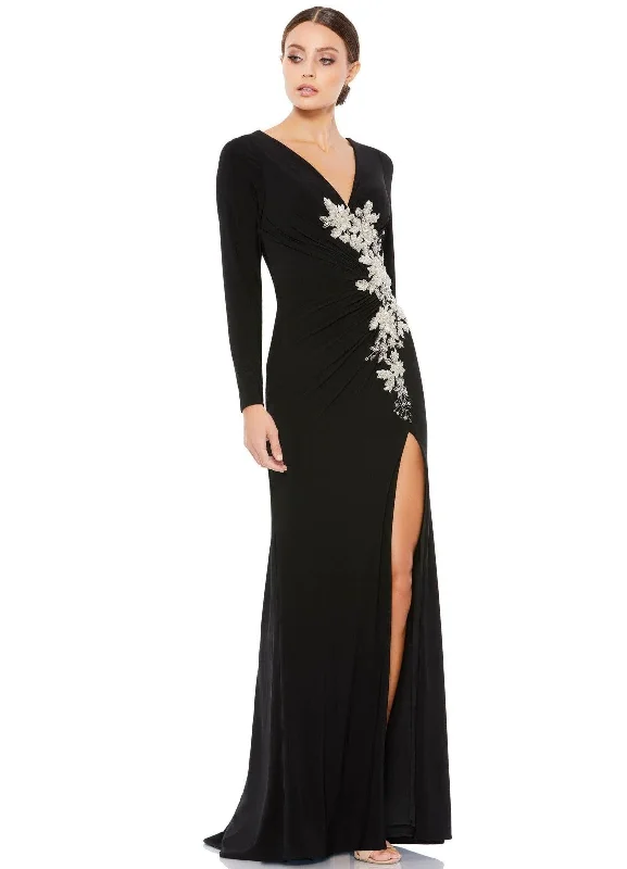 Fashion Deal Mac Duggal 12453 Long Mother of the Bride Dress