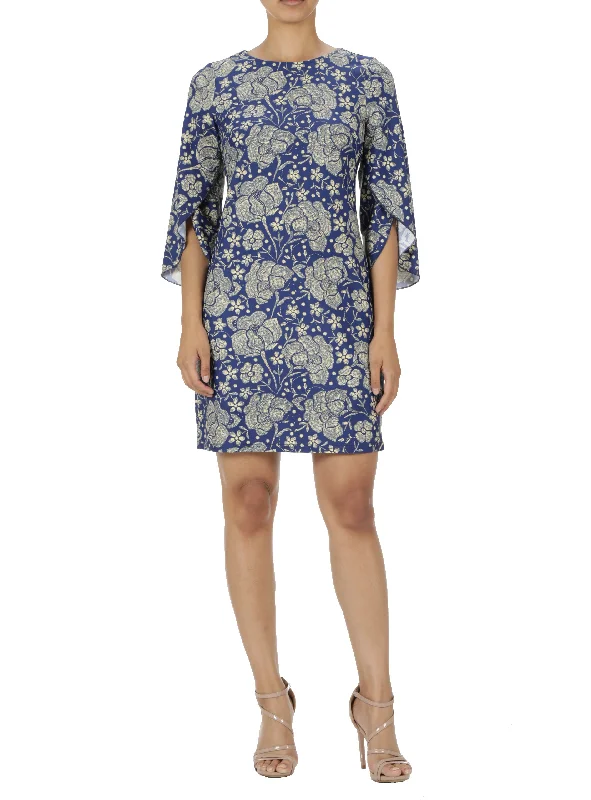 Stylish Savings Gail Butterfly Sleeve in Floral