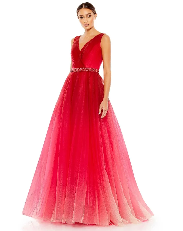 Trend Alert Mac Duggal 20378 Prom Long Sleeveless Ball Gown