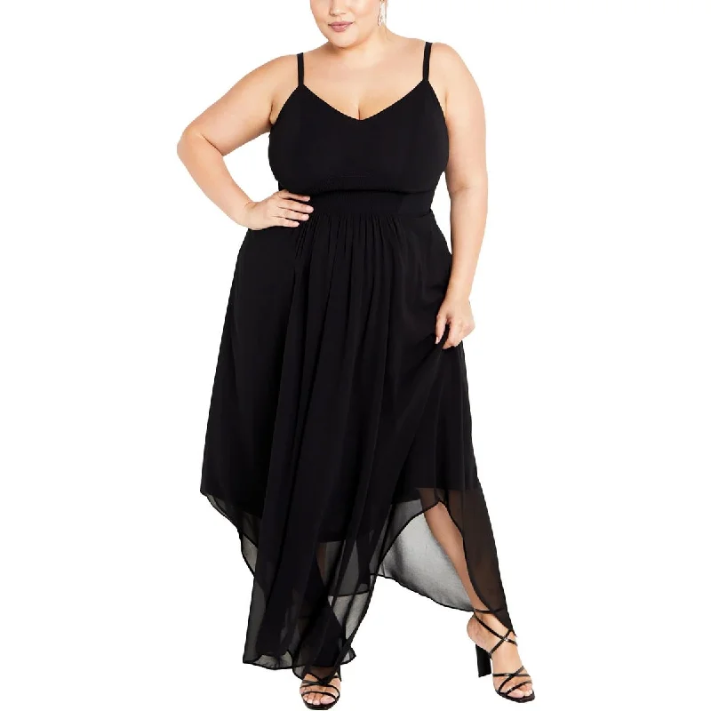 Flash Sales Today City Chic Womens Plus Layered Maxi Maxi Dress