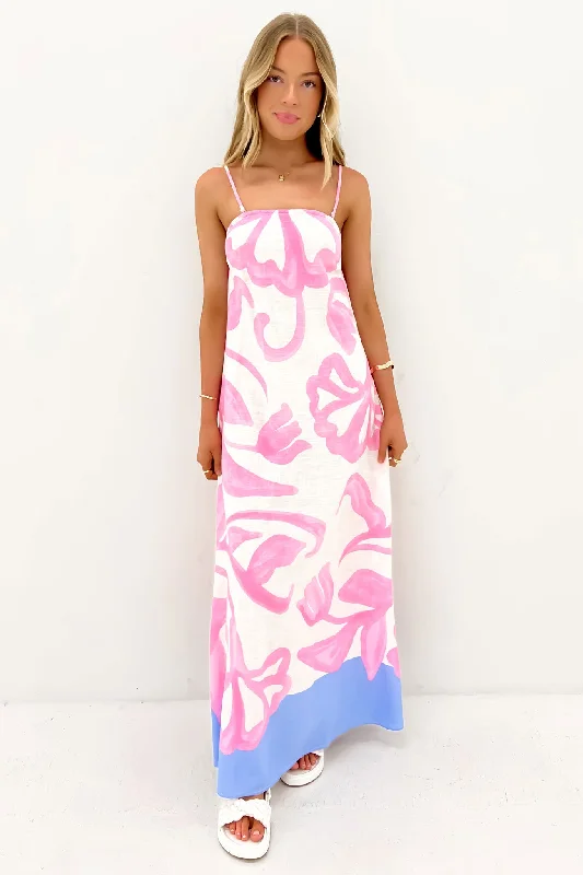 Style Redefined Keegan Midi Dress Lila