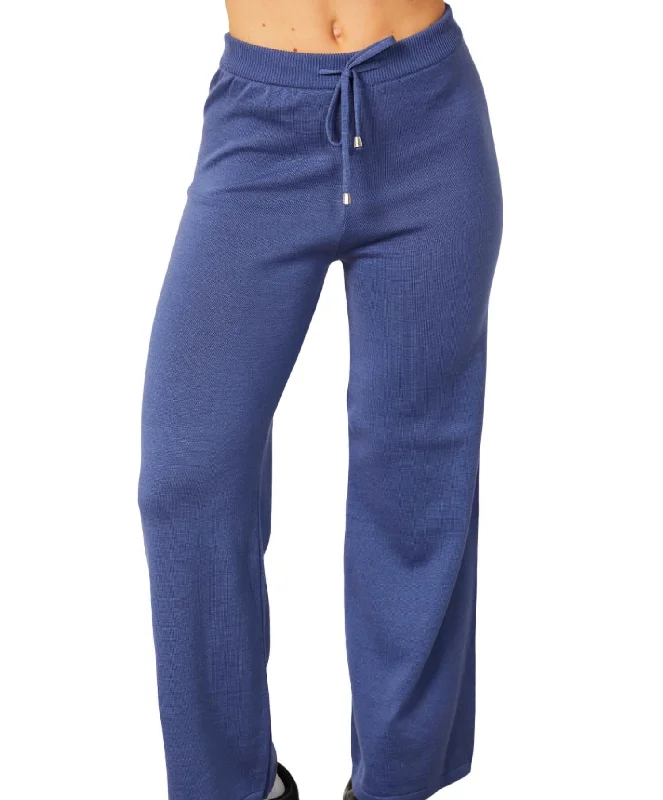 Street Style Fashion Lounge Pant In Denim