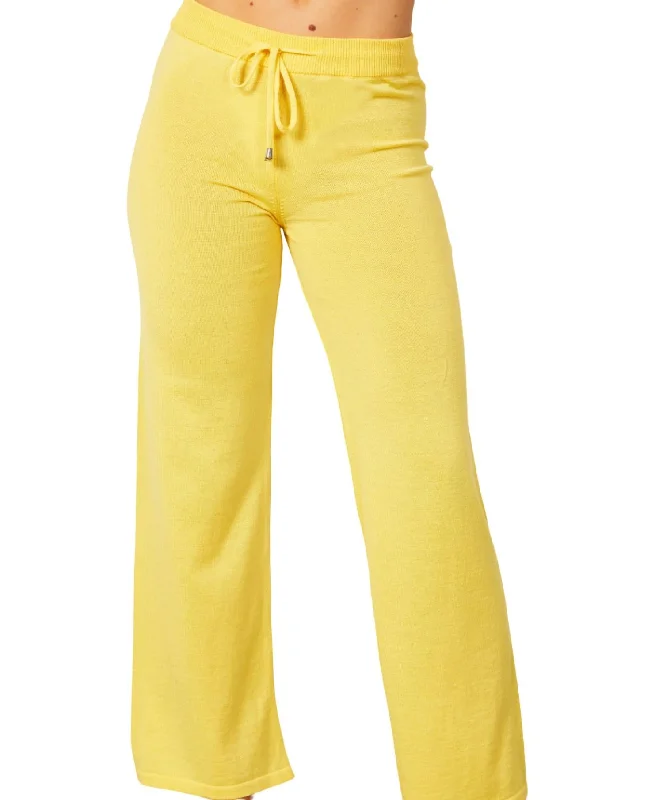 Boho Chic Fashion Lounge Pant In Sun