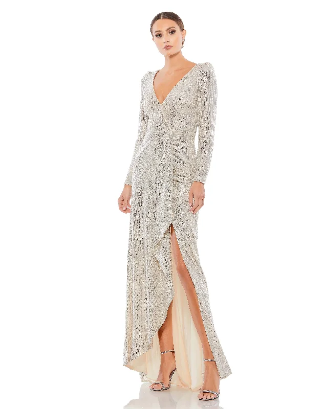 Women's Holiday Outfit Mac Duggal 26395 Dress