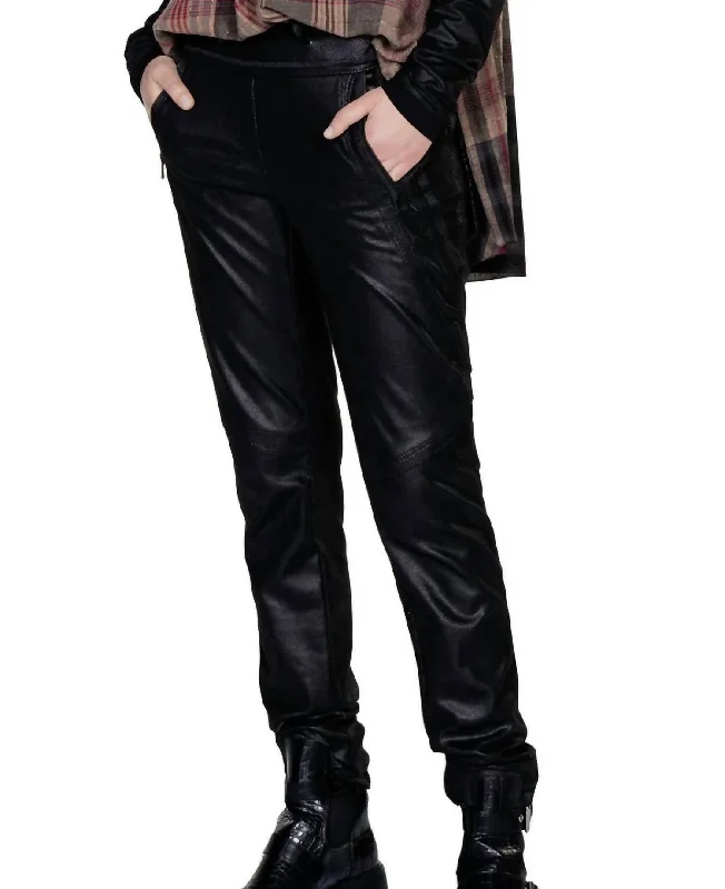 Unbeatable Prices Jogger Pleather In Black/eve