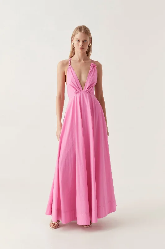 Quality Driven Apparel Vellum Maxi Dress