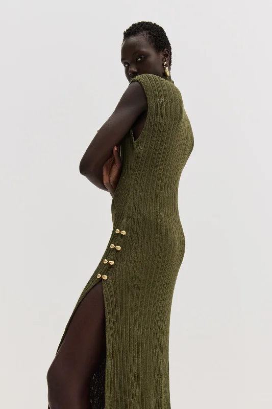 Relaxed Style Leandra Knit Midi Dress