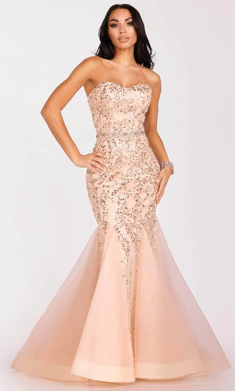 Clearance Sale Online Terani Couture 231P0106 - Embellished Strapless Gown