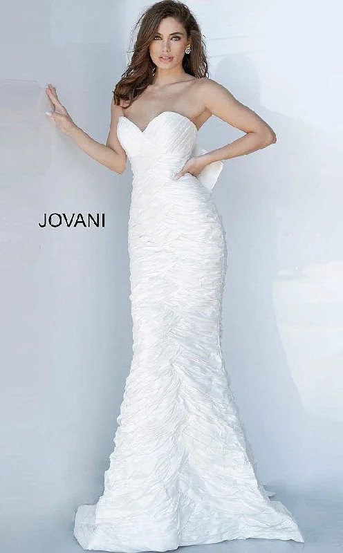 Popular Collection Jovani 02035 Long Strapless Prom Gown