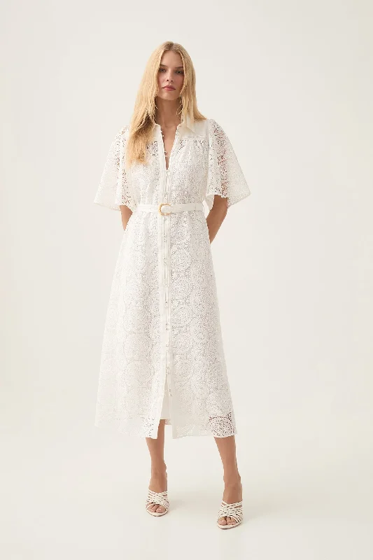 Clothes Woman Laicey Paisley Midi Dress