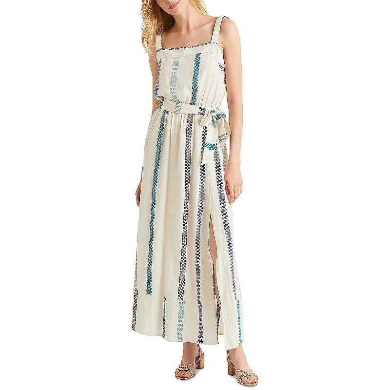 Day To Night Styles Splendid Womens Jubi Cotton Striped Maxi Dress