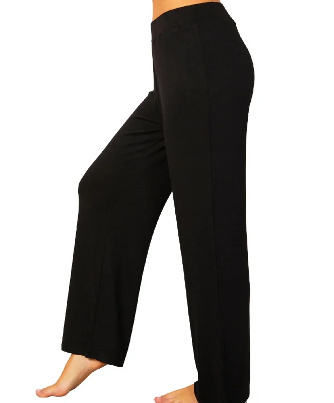 Luxury Fashion Lounge Pant In Black