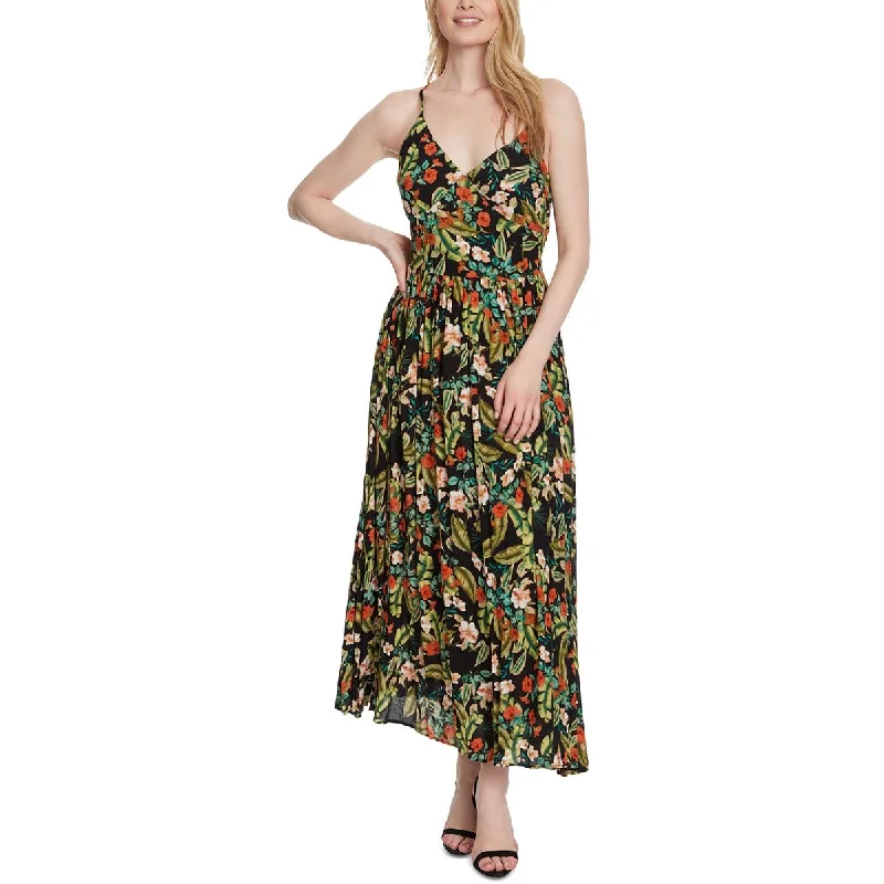 Flash Sales This Week Jessica Simpson Womens Clia V Neck Long Maxi Dress