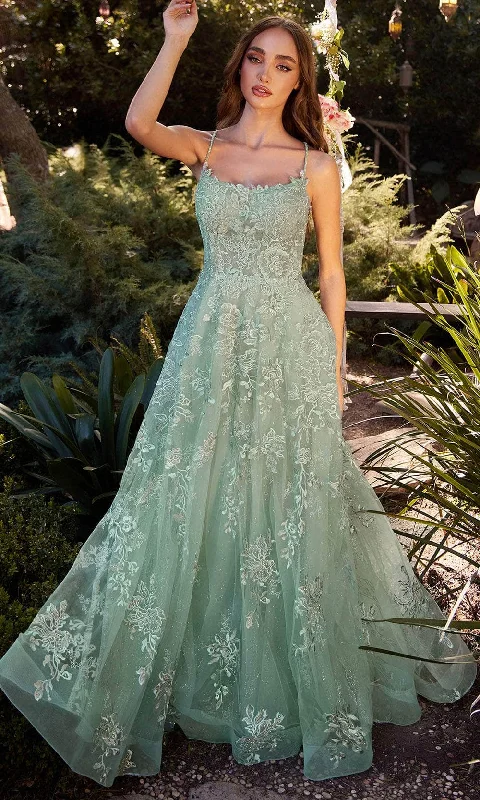 Seasonal Fashion Andrea and Leo A1248 - Embroidered A-Line Gown