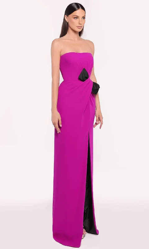 Women Wear Brands Tarik Ediz 98795 - Strapless Bow Evening Gown