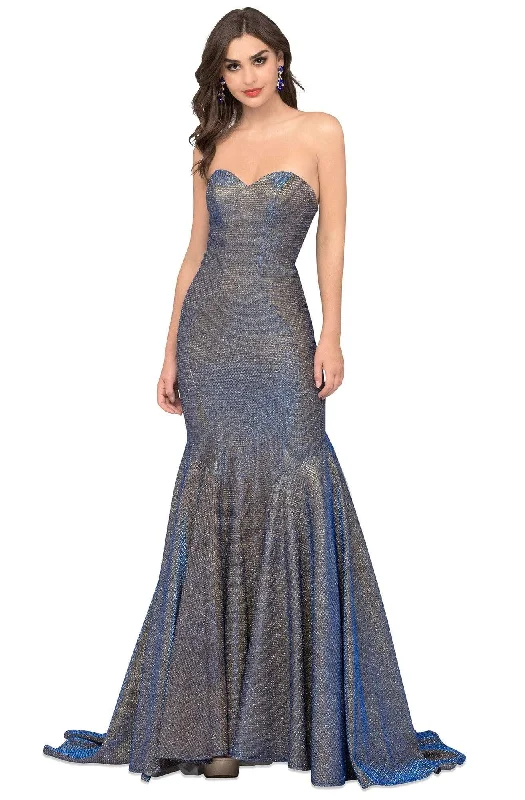 Versatile Women’s Clothing for All Occasions Cecilia Couture - 1453 Strapless Sweetheart Mermaid Gown With Train