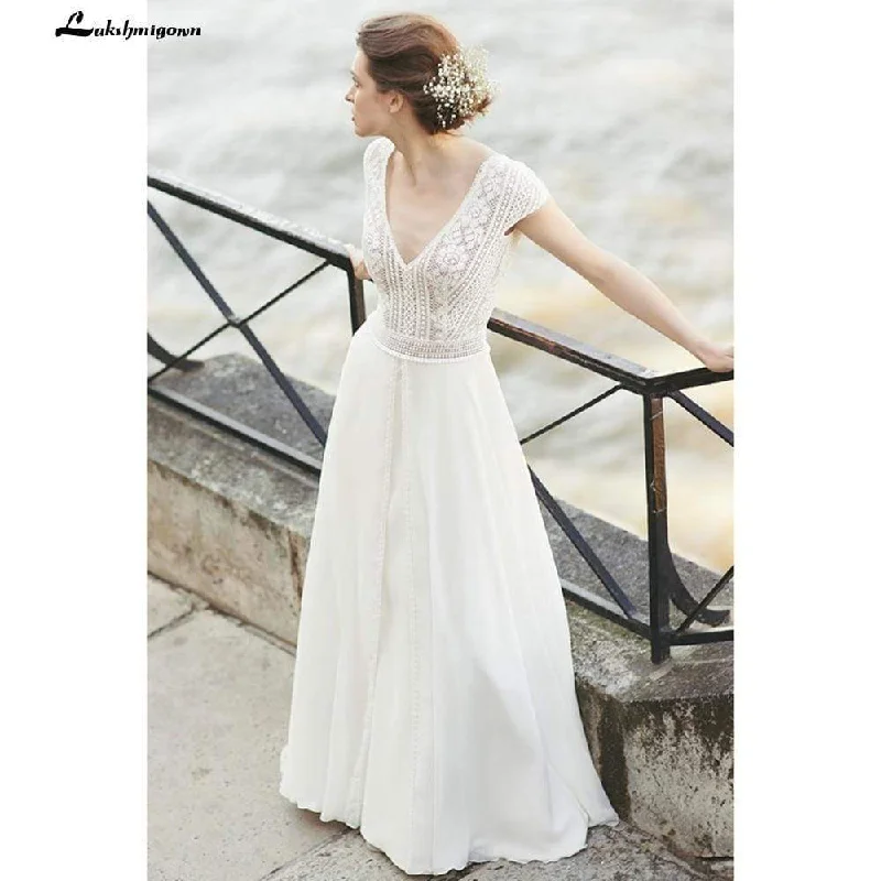 Latest Fashion Roycebridal Wedding Dress New Style Backless Sexy Bridal