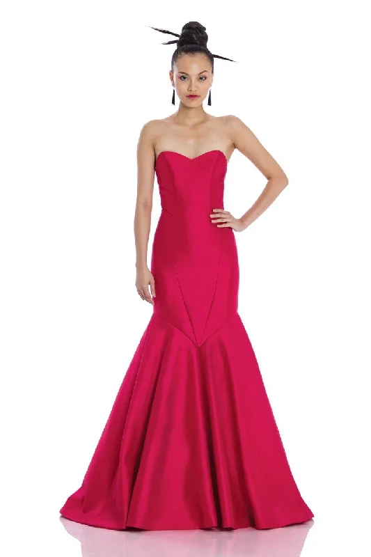 Exclusive Sale Theia - 881945 Strapless Sweetheart Mermaid Gown with Shawl