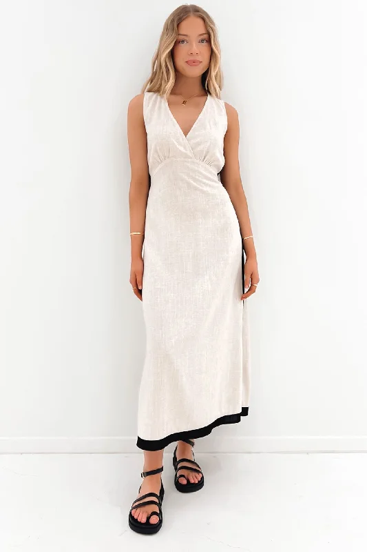 Fashion Forward, Function First Bodie Midi Dress Oat