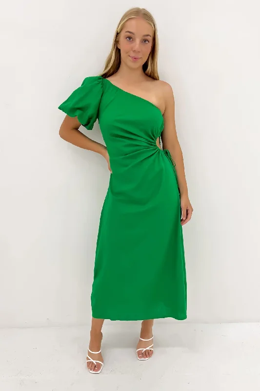 Clothing Sales Fox Midi Dress Green