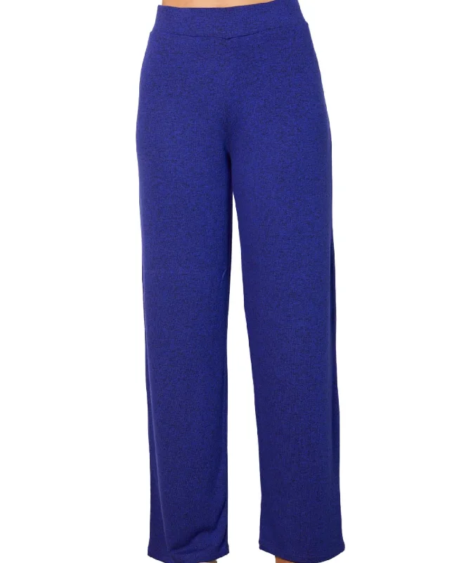 Bold Prints Casual Chic Lounge Pant In Indigo