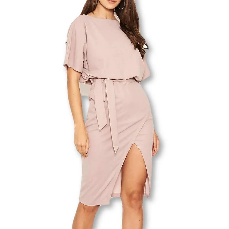 Casual Fashion Ax Paris Womens Dolman Knee Midi Dress