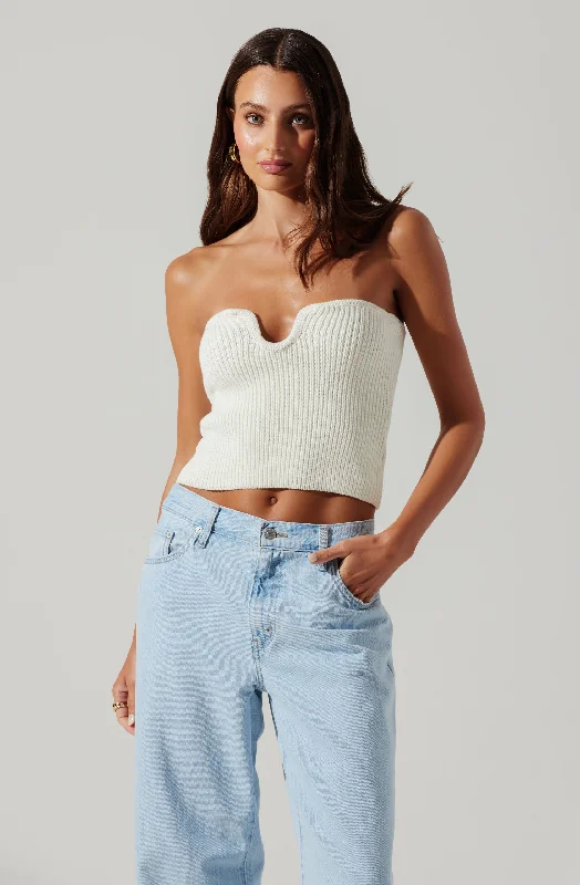 Trend Alert Kailee Sweater Tube Top