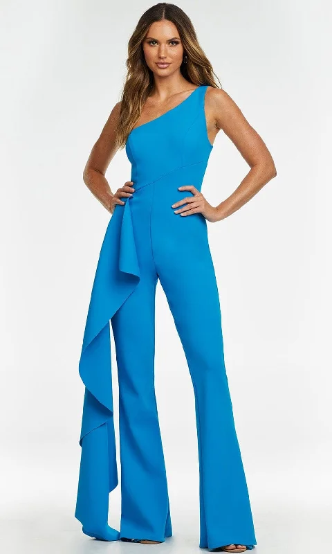 Seasonal Sale Ashley Lauren - 11152 Drape Cascade Jumpsuit