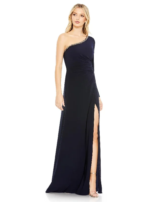 Casual Chic Mac Duggal 26039 Long One Shoulder Formal Dress