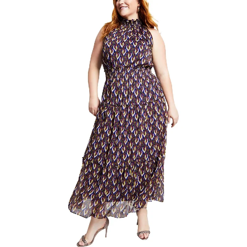 Online Boutique Clothing Taylor Womens Plus Tiered  Maxi Dress