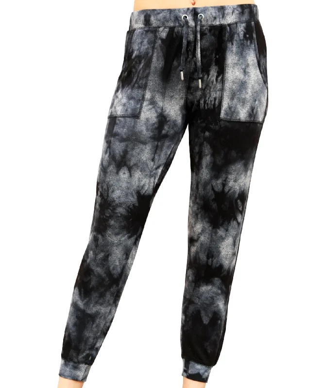 Business Casual Outfits Marble Wash Joggers In Carbon
