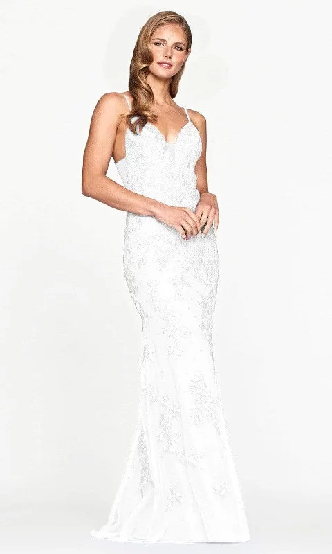 Sophisticated Style Faviana - S10509 Beaded Applique Mermaid Gown