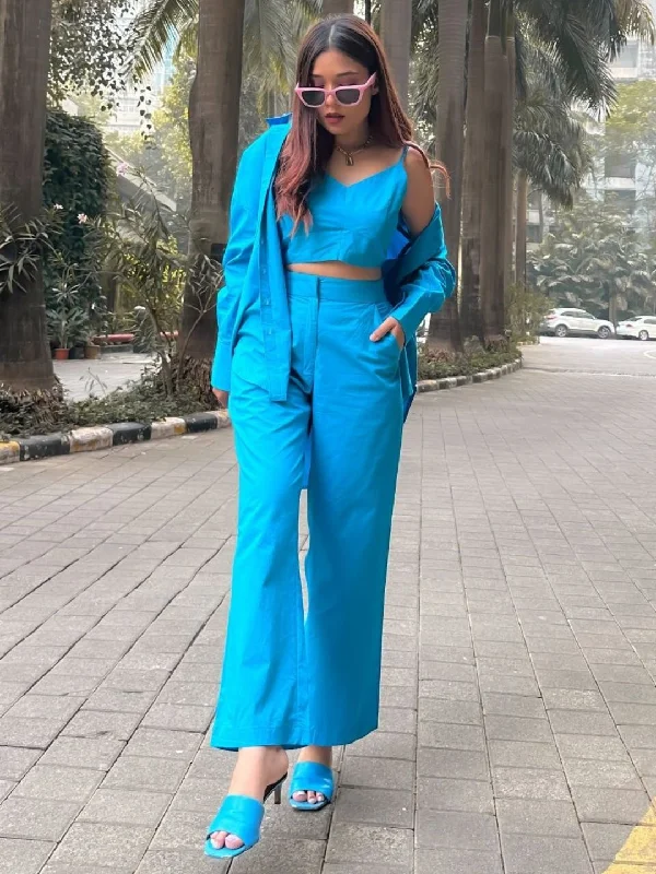 Crazy Discounts, Hurry Up Cotton Three Piece Co-ord set