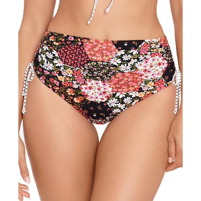 Chic & Cozy Apparel Womens Floral High-wast Swim Bottom Separates