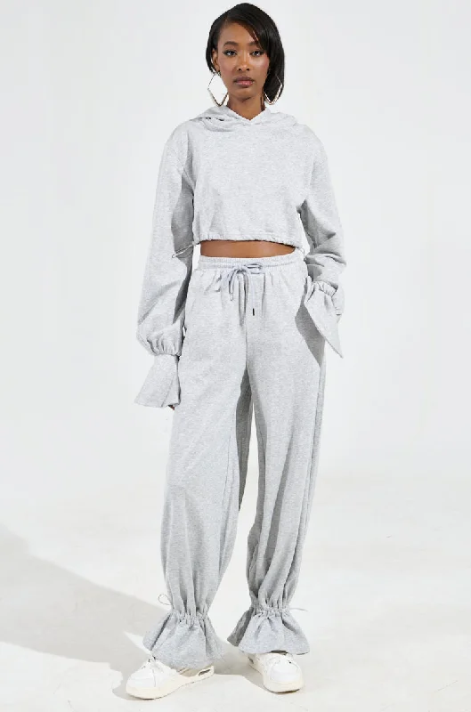 Women Clothing A CALM FLEX JOGGER PANT IN HEATHER GREY