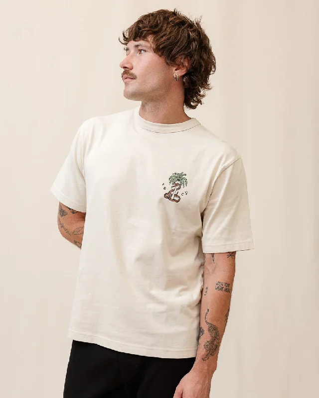 Pastel Styles Slow Life T-Shirt - Bone