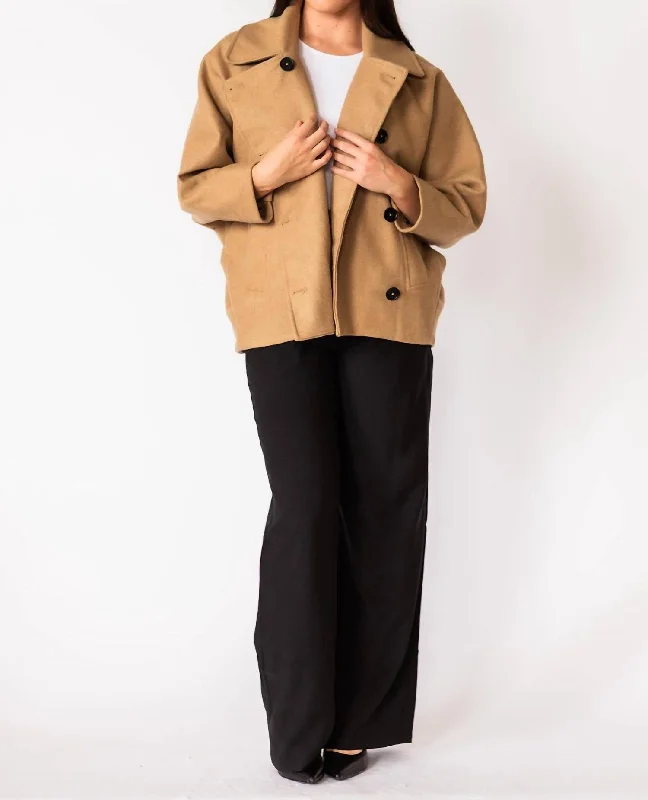 End Of Season Clearance Clara Coat In Brown