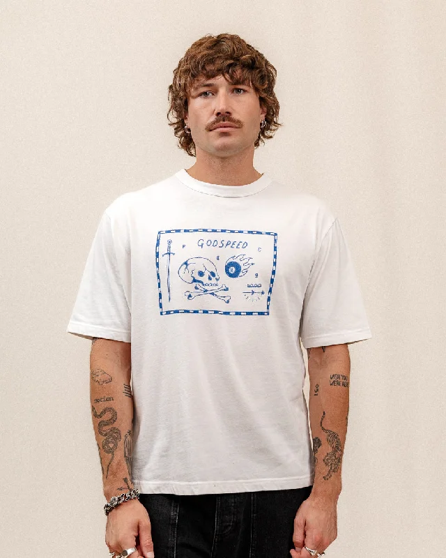 Runway Inspired Wear Godspeed Boxy T-Shirt - Off White