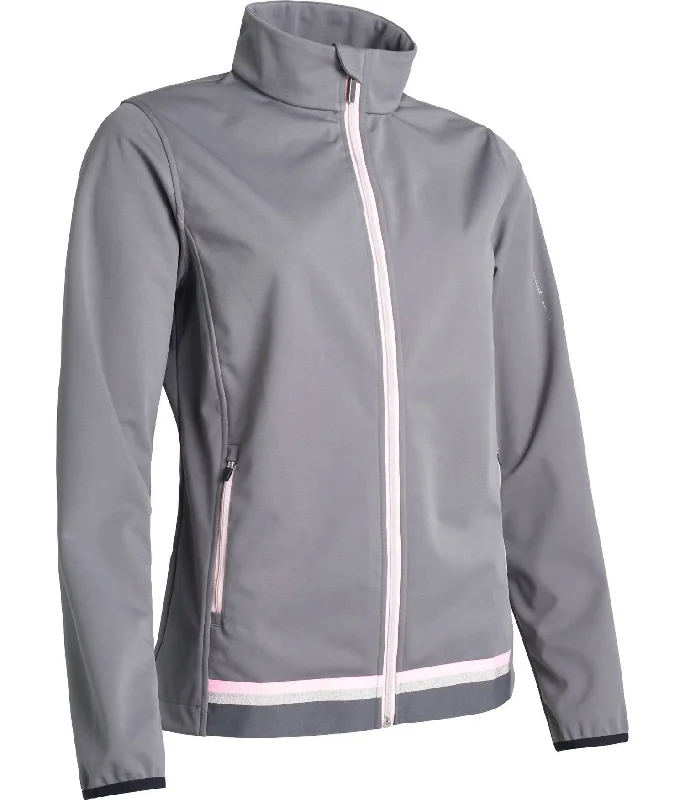 Elegant Attire For The Modern Lady Women Navan Softshell Jacket In Granite