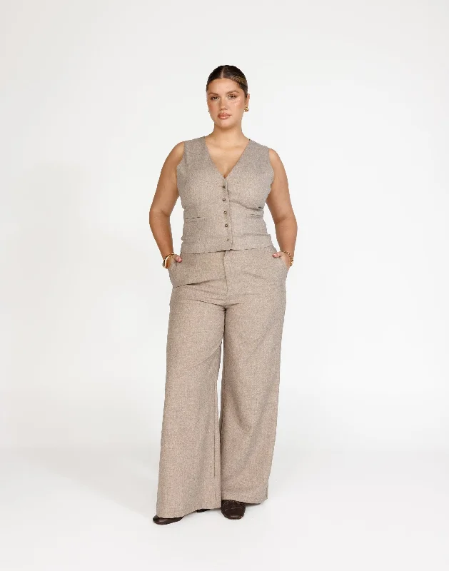 Festival Fashion Reagan Pants (Stone)