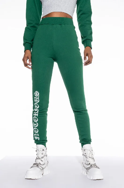 Fashion Forward Outfits NOTORIOUS JOGGER GREEN