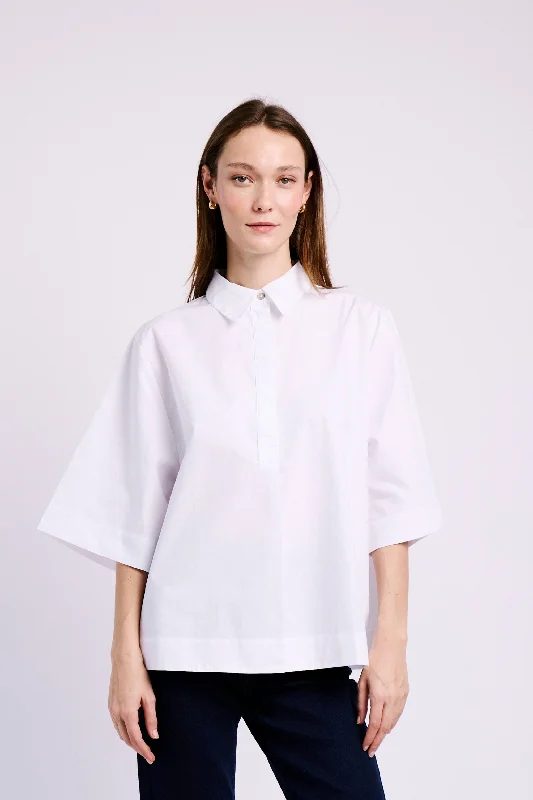 Outfits Ideas The Perfect Boxy Shirt in White