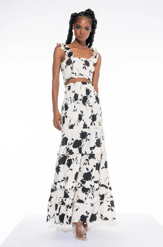 Get The Latest Trends LOVE GALORE MAXI SKIRT