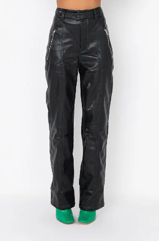 Elegant Styles THANK YOU, NEXT FAUX LEATHER PANT