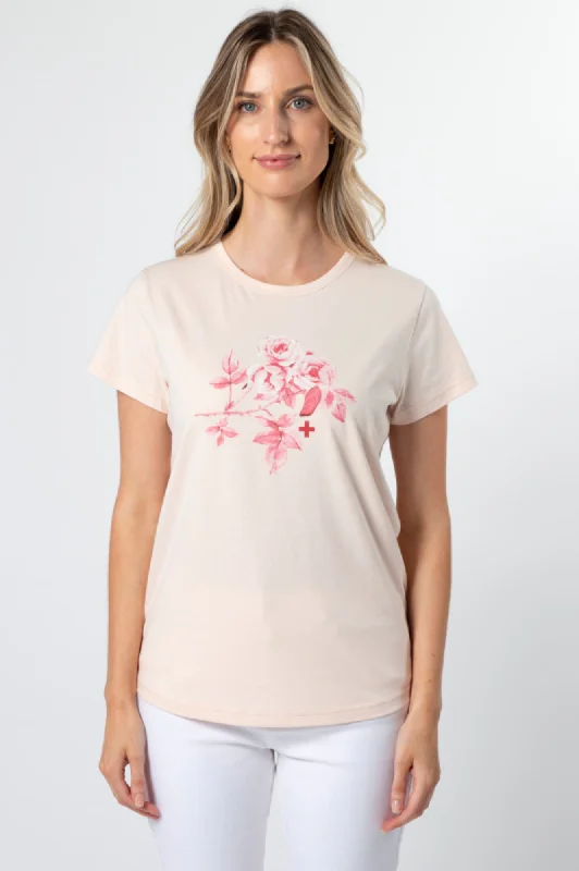 Women Clothing Stella + Gemma T-Shirt Blush Jolie Ruby Rose