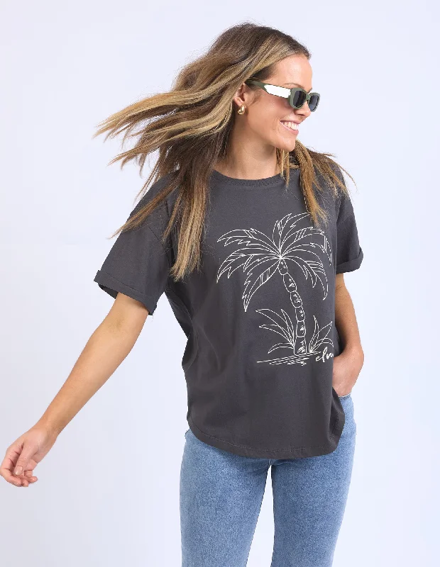 Big Savings Elm Easy Breezy Tee Charcoal