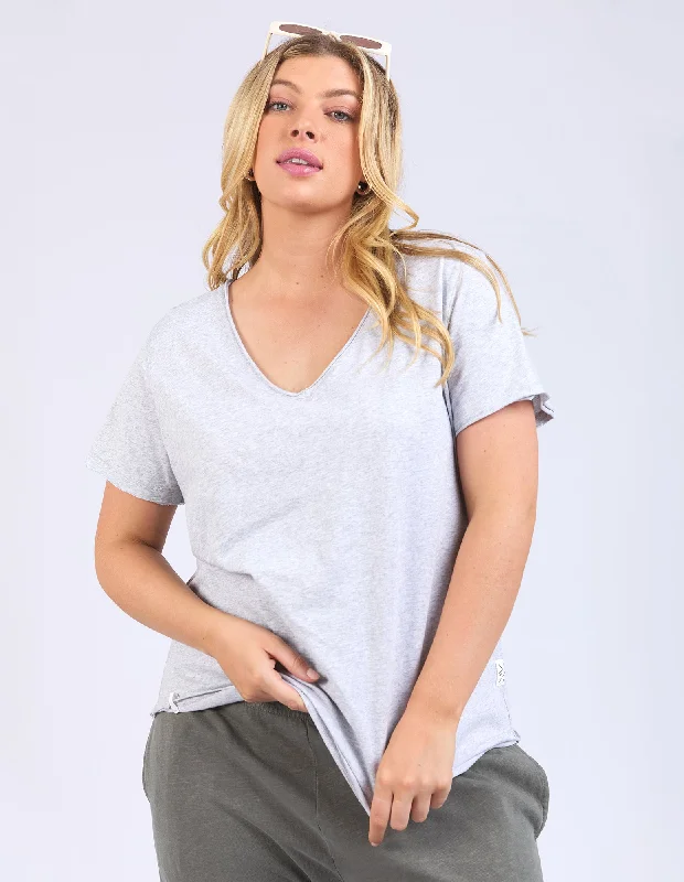 Online Boutiques Affordable Elm Pima Vee Tee Grey Marle