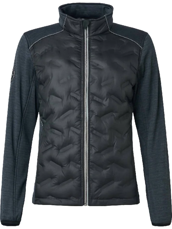 Stylish Basics Women Elgin Hybrid Jacket In Black