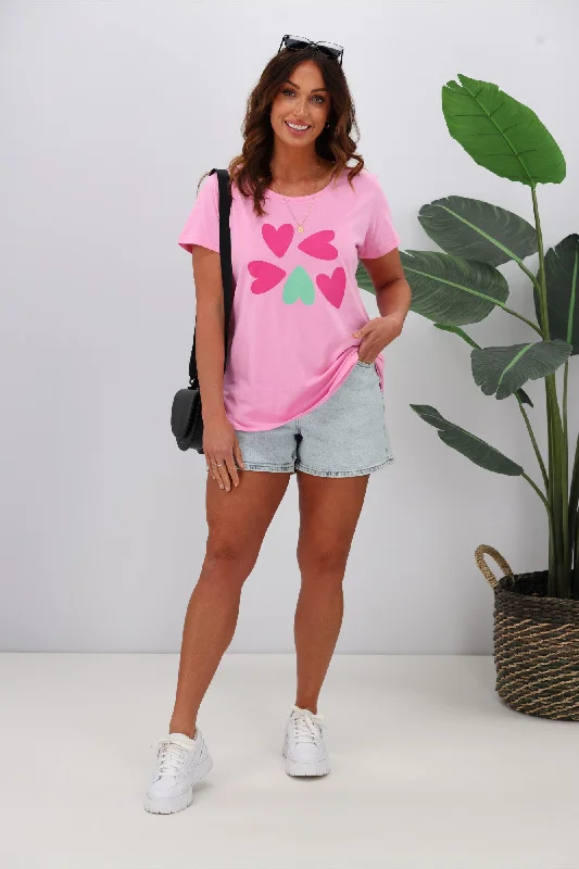 Bundle Offer Elm Hearts of Summer Tee Pink